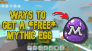 10 *FREE* Ways To Get a Mythic Egg (No Robux) | Bee Swarm Simulator