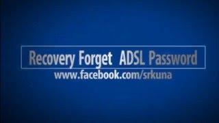 Restore Adsl http   192 168 1 1 Password