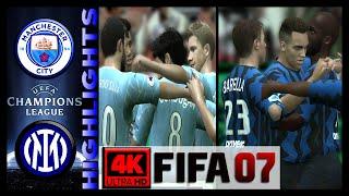 Manchester City vs Inter Milan  UCL FINAL 2023  FIFA 07 Next Season Patch 2023  Legendary