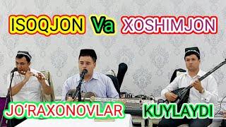 #Isoqjon va o‘g‘li Xoshimjon Jo‘raxonovlar to‘yda jonli ijro.