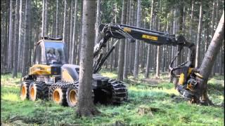 Ponsse Ergo 8w Harvester im Starkholz