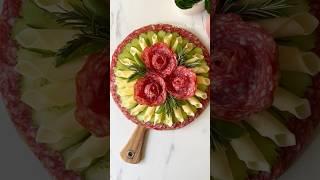 Charcuterie Plating Board Ideas  Cheese platter inspiration | Salad Plating ideas#shortsvideos