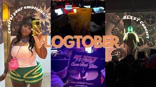 VLOGTOBER DAY 6! Learning to control your emotions, I messed up! Story Time, BLXST Concert