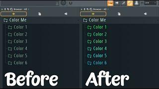 FL Studio : Change Folder Color