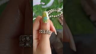 water marble Nailart in different way  #nailart #explore #explorepage #youtubeshorts #shorts