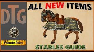 All New Horses, Horse Armor, and Caparisons for Kingdom Come Deliverance (From The Ashes DLC)