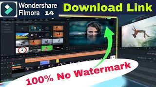 Download & install Wondershare Filmora | Free download | No watermark | new version | pc / laptop