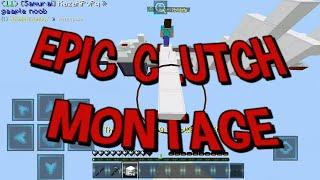 EPIC CLUTСH MONTAGE BY FOKZE-BW[MCPE 1.1.5-1.17] 100 CPS?!