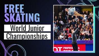 Pairs Free Skating | ISU World Junior Figure Skating Championships | Debrecen 2025 | #WorldJFigure