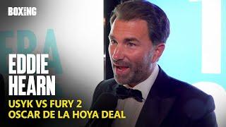 Eddie Hearn Reveals Oscar De La Hoya Fight Deal