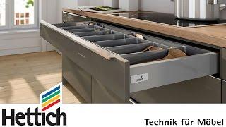 On the cutting edge: InnoTech Atira drawer system, made by Hettich