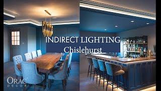 Orac Decor Indirect Lighting Bar Project In Chislehurst