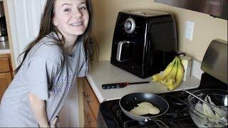 making pancakes with anxiety