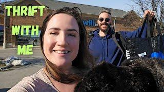 Thrift with Me for Items to Resell - 2 Stores, Tons of New Racks!