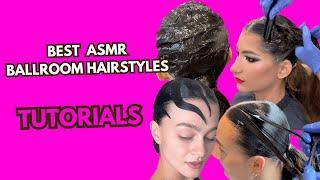 ASMR Ballroom Hairstyle | Relaxing video  #relax #asmr #asmrrelax #relaxing