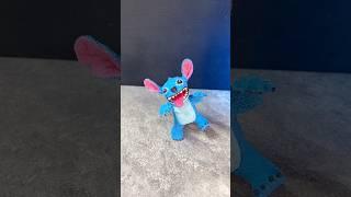 I made Stitch out of clay #plasticine #stitch #lilostitch #clay #art