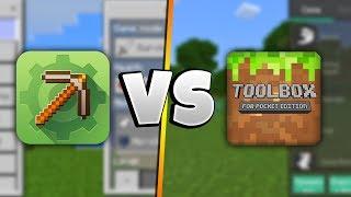 БИТВА ЧИТОВ! TOOLBOX VS MCPEMASTER! ЧИТЫ ДЛЯ MINECRAFT PE!