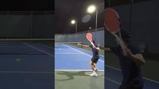 Bro is a forehand SLAP #tennis #shorts