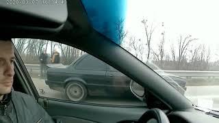 #Daewoo #Nubira 2.0MT vs #BMW 320 2.0MT Nubira wins #dragracing #poltava 07.03.2020