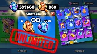 BUY UNLIMITED ABILITY TOKEN AND UPGRADE UNTIL MAX ALL ABILITY STUMBLE GUYS