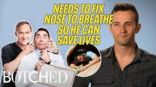 Griffin's Crooked Nose Needs Saving So He Can Save Lives Overseas (Before & After) | Botched | E!