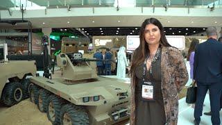 Didem Aral talks about Canik guns attached to HAVELSAN UGVs