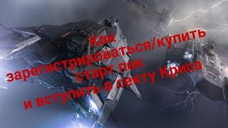 Как начать играть в Star Citizen/Как купить стартовый пакет.