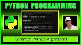 Algorithms and How to Program in Python for Beginners