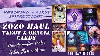UNBOXING: TAROT + ORACLE CARDS Amazon Haul 2020!   