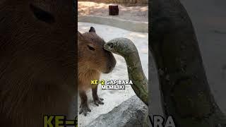 Fakta Unik Capybara !!! hewan yang jarang di mangsa predator !! #trending #shorts