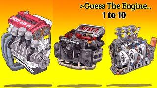 The Most Powerful Engines And Select The Engine For Cars 1 To 10