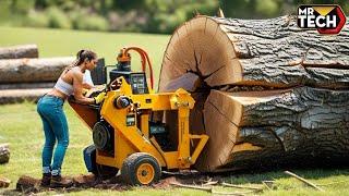 30 Mind-Blowing Firewood Processing Machines in Action! | Homemade Modern Chainsaw Machines #34