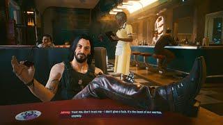 Cyberpunk 2077 - V talks to Takemura and Johnny Silverhand - Playing For Time - PS5