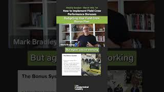 Ever wondered how bonus plans impact your business budget? #landscaping #businessowner