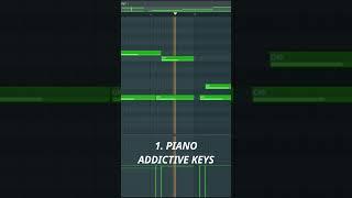 Kwengface Tutorial With Dark Piano Melody In FL Studio #shorts