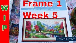 The Ambilight Frame 1 Week #5 #crossstitch