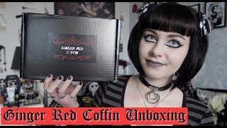 GINGER RED COFFIN UNBOXING - THE DOCTOR IS IN