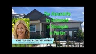 New Homes in Parker Colorado - Alexandrite Model by Richmond at Stonegate