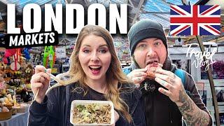 London's BEST FOOD Markets!  - Greenwich Market, BOXPARK & Borough Market