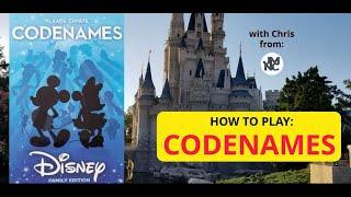 How To Play - CODENAMES: DISNEY FAMILY EDITION