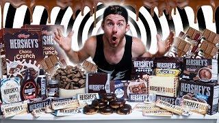 THE HERSHEY'S OVERLOAD CHALLENGE! (18,000+ CALORIES)