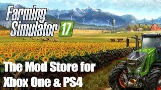 Taking a look at the Mod Store on Farming Simulator 17 for Xbox One/PS4!