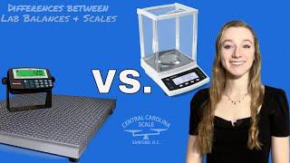 What are some Differences Between Laboratory Balances and Scales?