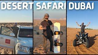 How much does it cost to go to Dubai desert safari? 2022