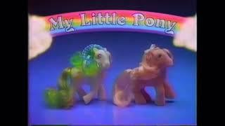 1987 My Little Pony So Soft & Twinkle-Eyed Ponies Commercial | Hasbro