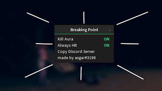 Breaking point AimBot Script [pastebin]