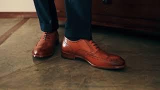 Beckett Simonon - Yates Oxford Brogues in Tan. #BeckettSimonon