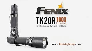 Fenix TK20R Rechargeable Tactical Flashlight Features