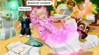 THE STRONGEST BATTLEGROUNDS: THE DESERT WAR  Roblox Brookhaven  RP - Funny Moments