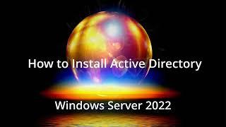 How to install Domain Controller on Windows Server 2022